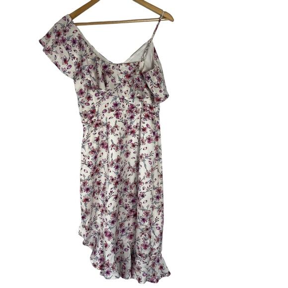 Cupcakes and Cashmere Women's Delphia Floral Printed Ruffle Dress Size 6 - Picture 9 of 12